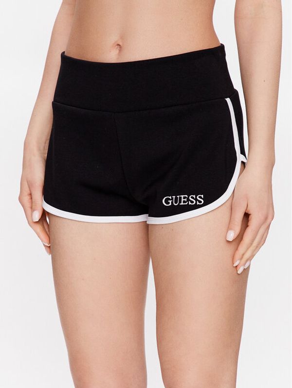 Guess Guess Спортни шорти E3GD05 KBP41 Черен Regular Fit
