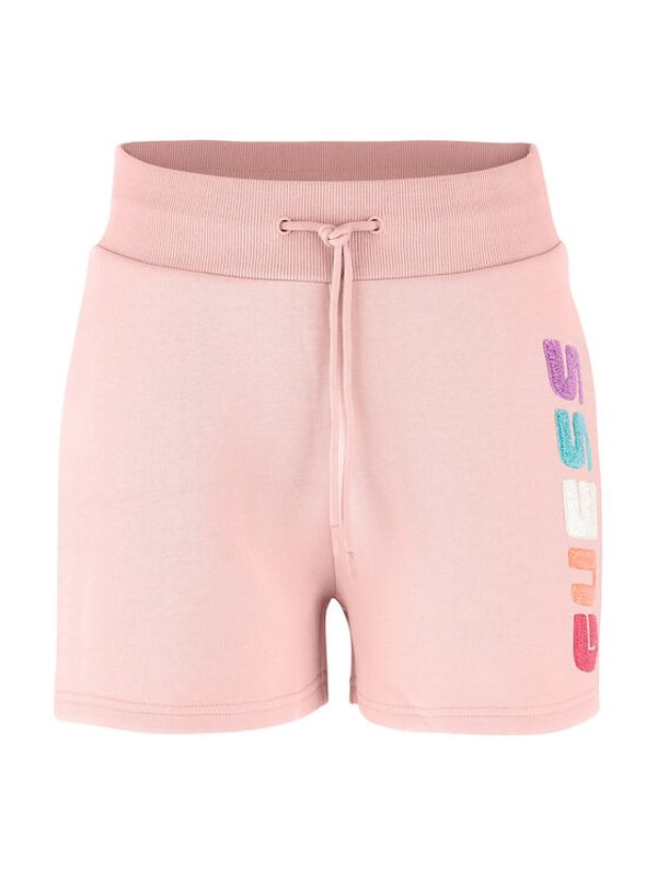 Guess Guess Спортни шорти Edwina V3GD11 FL04P Розов Loose Fit