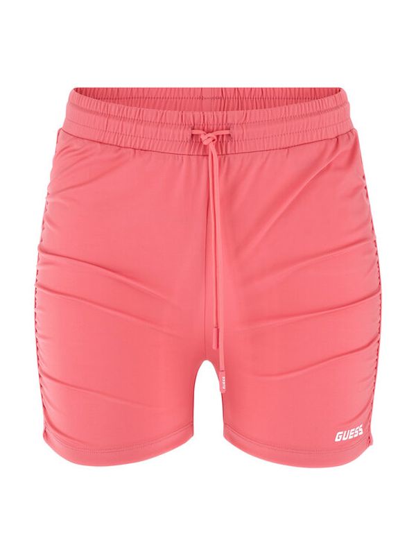 Guess Guess Спортни шорти Ella V3GD14 MC04A Розов Slim Fit