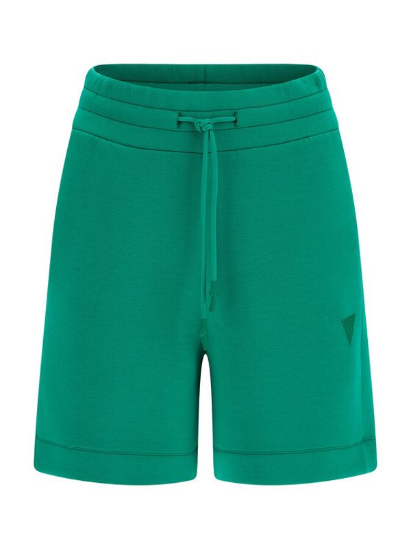 Guess Guess Спортни шорти Elly V2YD10 K7UW2 Зелен Relaxed Fit