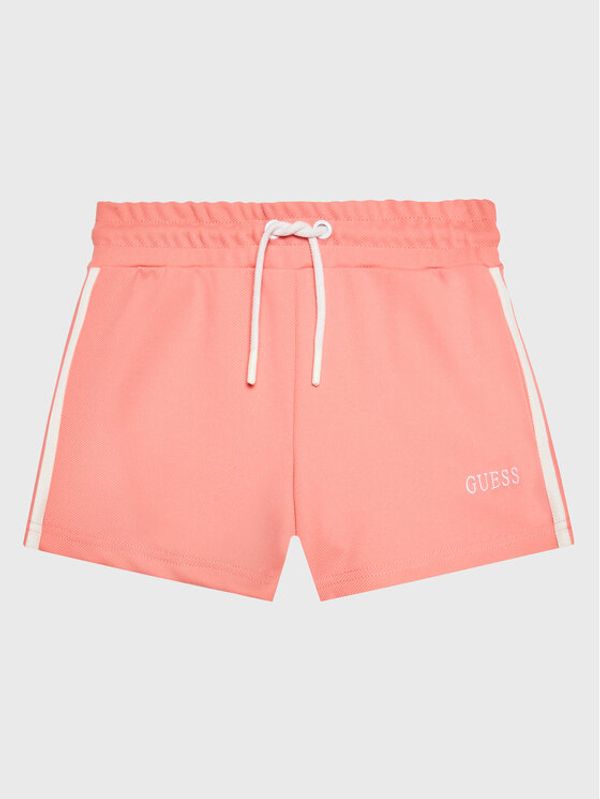 Guess Guess Спортни шорти J3GD20 KBO62 Розов Relaxed Fit