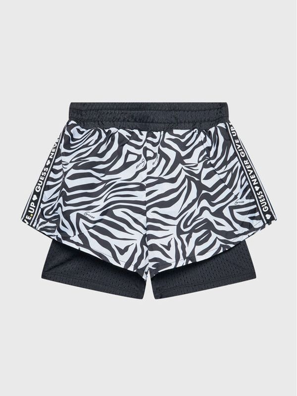 Guess Guess Спортни шорти J3RD00 WDGX0 Черен Regular Fit