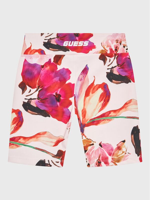 Guess Guess Спортни шорти J3RD16 MC03W Цветен Slim Fit