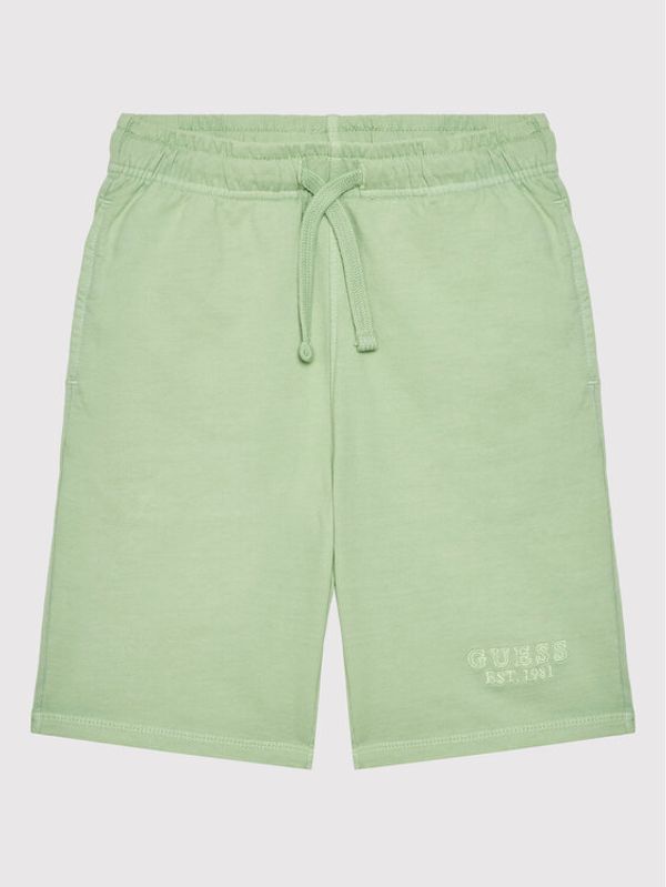Guess Guess Спортни шорти L2GD17 KB4O0 Зелен Regular Fit