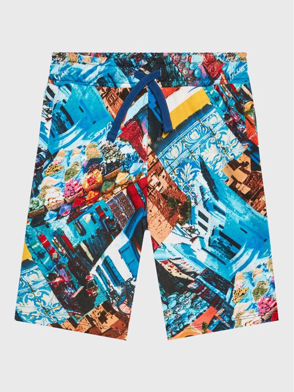 Guess Guess Спортни шорти L3GD00 KA6R3 Цветен Regular Fit