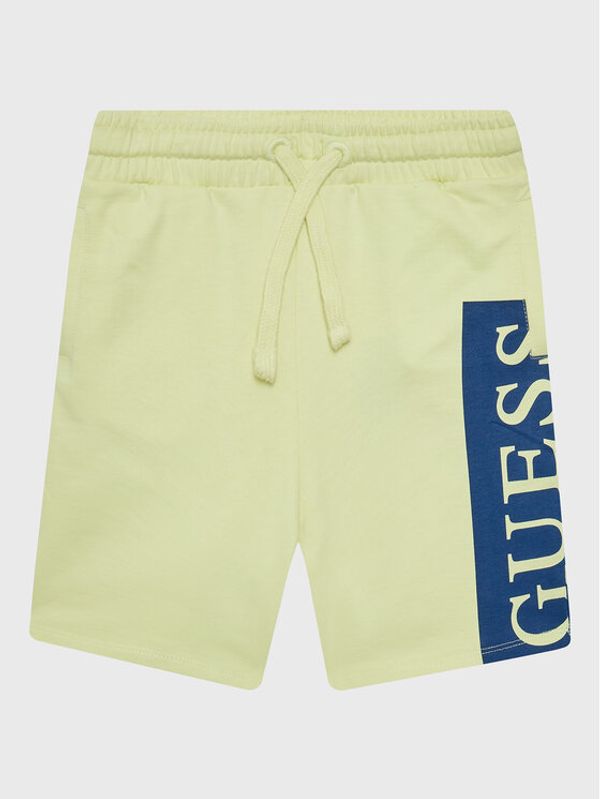 Guess Guess Спортни шорти L3GD03 KA6R0 Жълт Relaxed Fit
