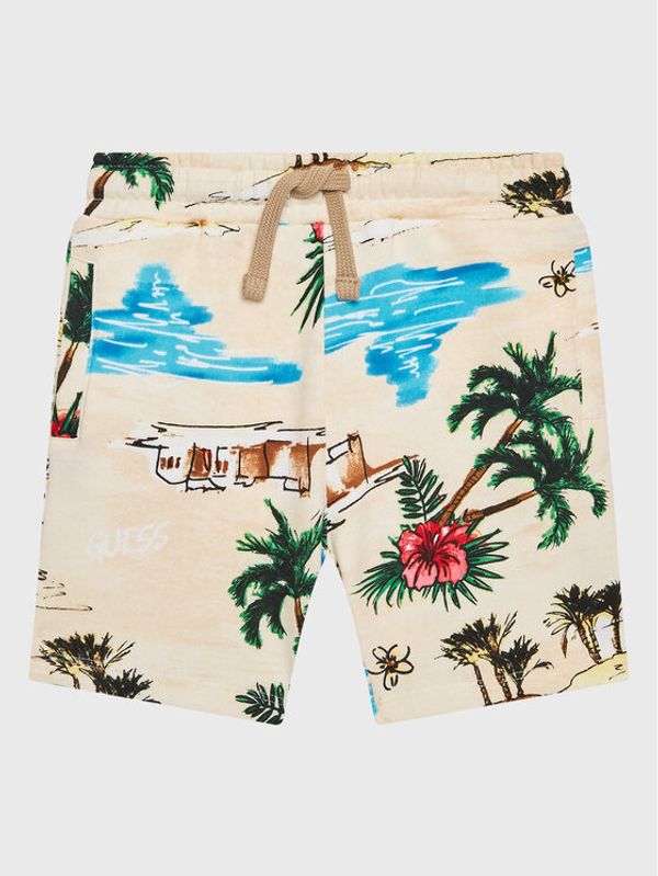 Guess Guess Спортни шорти N3GD04 KA6R3 Цветен Regular Fit