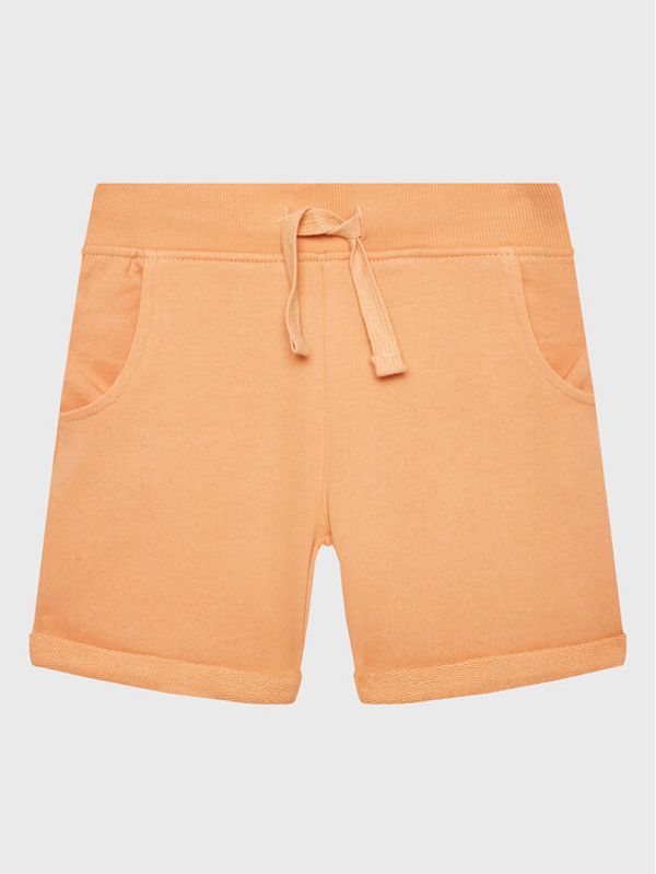 Guess Guess Спортни шорти N93Q18 KAUG0 Оранжев Regular Fit