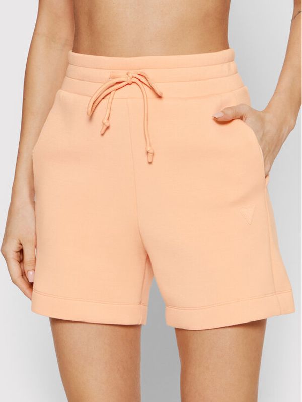 Guess Guess Спортни шорти V2GD17 KAMN2 Оранжев Regular Fit