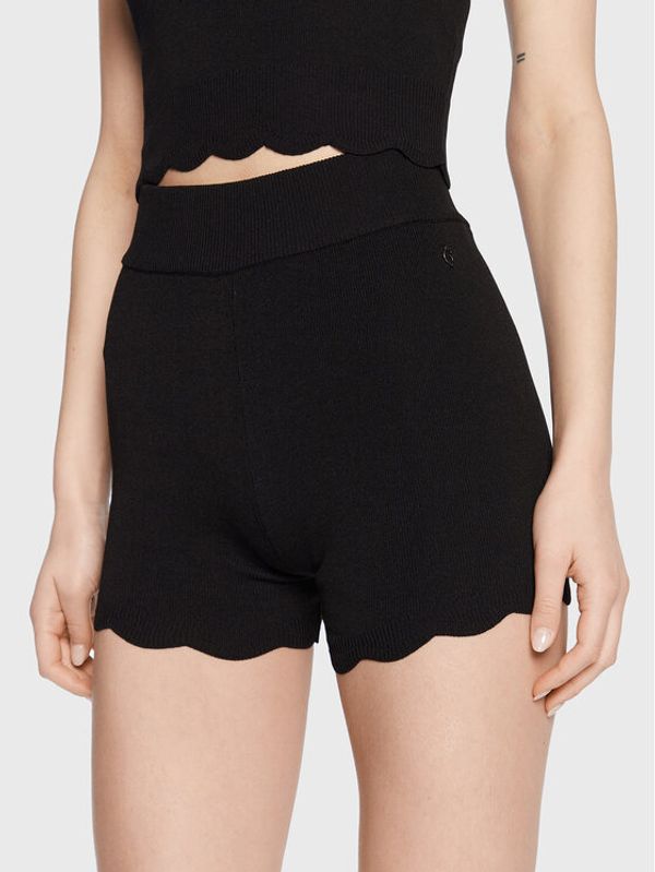 Guess Guess Спортни шорти Vicky W3GZ01 Z2Z80 Черен Slim Fit