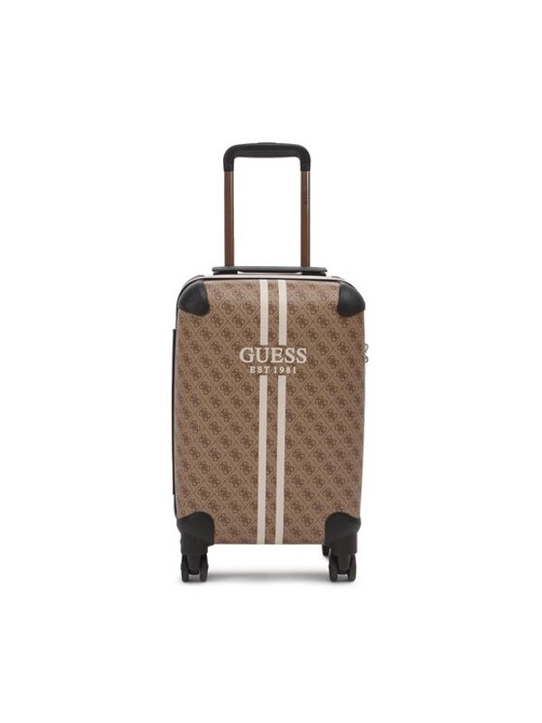 Guess Guess Среден твърд куфар TWB896 29830 Бежов