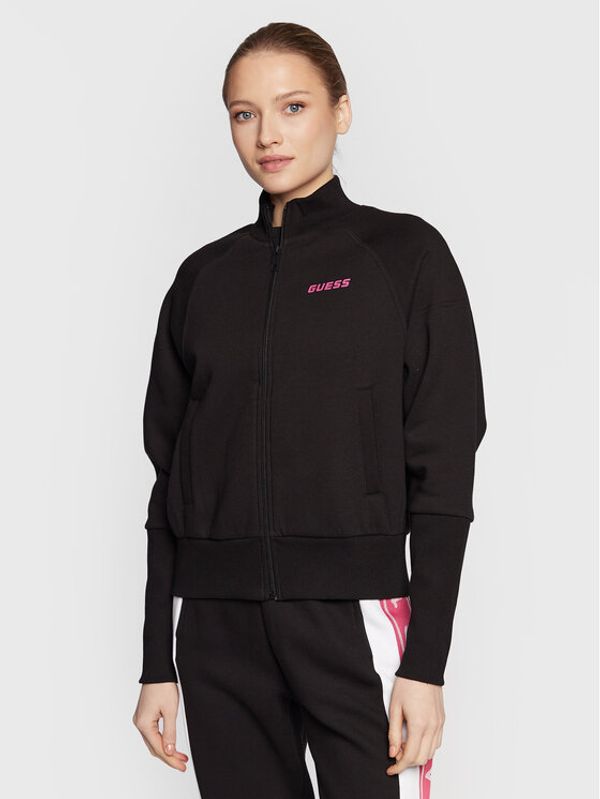 Guess Guess Суитшърт Adrianna V3RQ00 KBGQ2 Черен Regular Fit