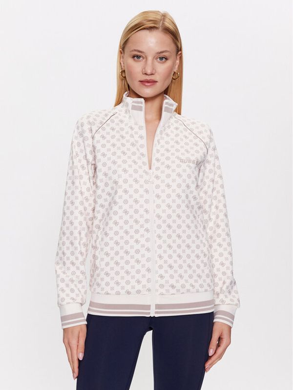 Guess Guess Суитшърт Aggie V3YQ00 KB212 Екрю Regular Fit