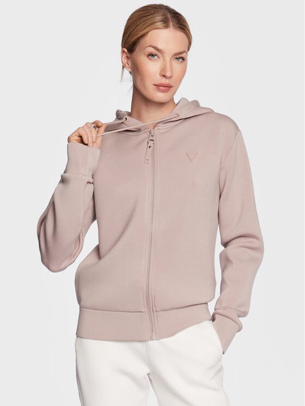 Guess Guess Суитшърт Allie V3RQ11 K7UW2 Розов Regular Fit