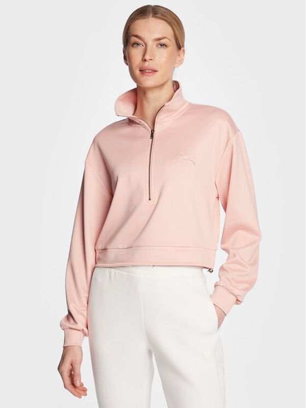 Guess Guess Суитшърт Anita W3RQ12 KB7K2 Розов Regular Fit