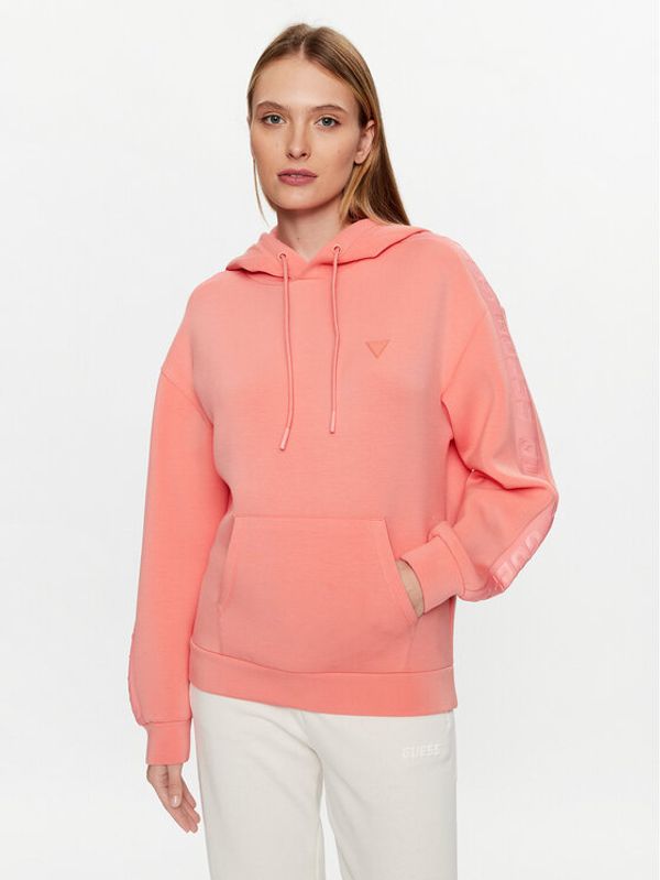 Guess Guess Суитшърт Brenda V2YQ18 K7UW2 Зелен Regular Fit