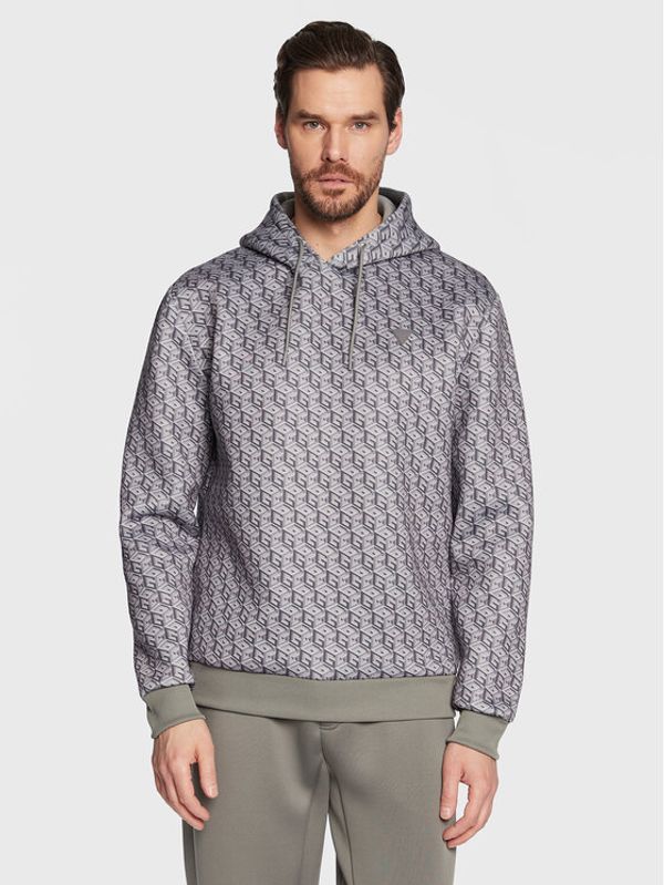 Guess Guess Суитшърт Colin Z3RQ12 JR06W Сив Regular Fit