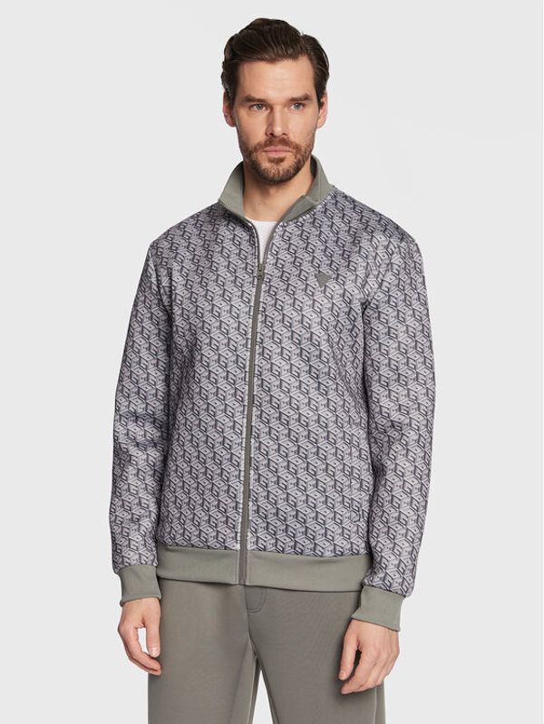 Guess Guess Суитшърт Colin Z3RQ22 JR06W Сив Slim Fit