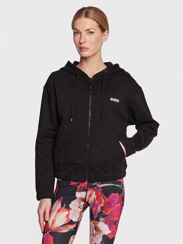 Guess Guess Суитшърт Corine V3RQ09 K68I3 Черен Regular Fit