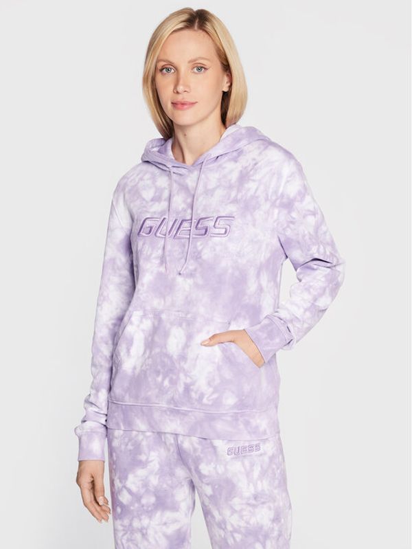 Guess Guess Суитшърт Dora V2BQ05 K68I0 Виолетов Regular Fit
