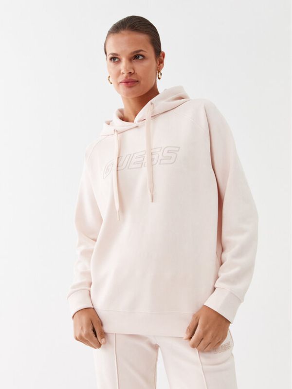 Guess Guess Суитшърт Euphemia V2BQ01 KBC00 Бежов Regular Fit