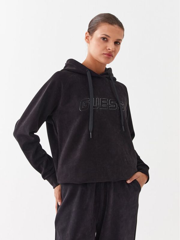 Guess Guess Суитшърт Euphemia V2BQ01 KBC00 Черен Regular Fit