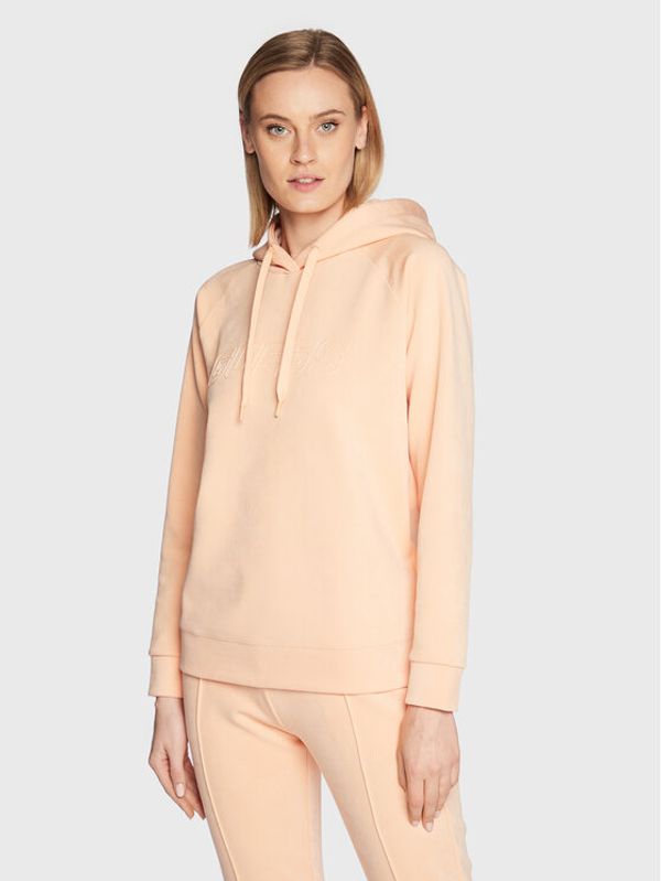 Guess Guess Суитшърт Euphemia V2BQ01 KBC00 Оранжев Regular Fit