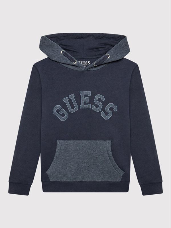 Guess Guess Суитшърт H2YJ02 K8640 Тъмносин Regular Fit