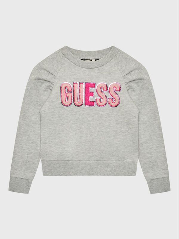 Guess Guess Суитшърт J2BQ02 KAX70 Сив Regular Fit