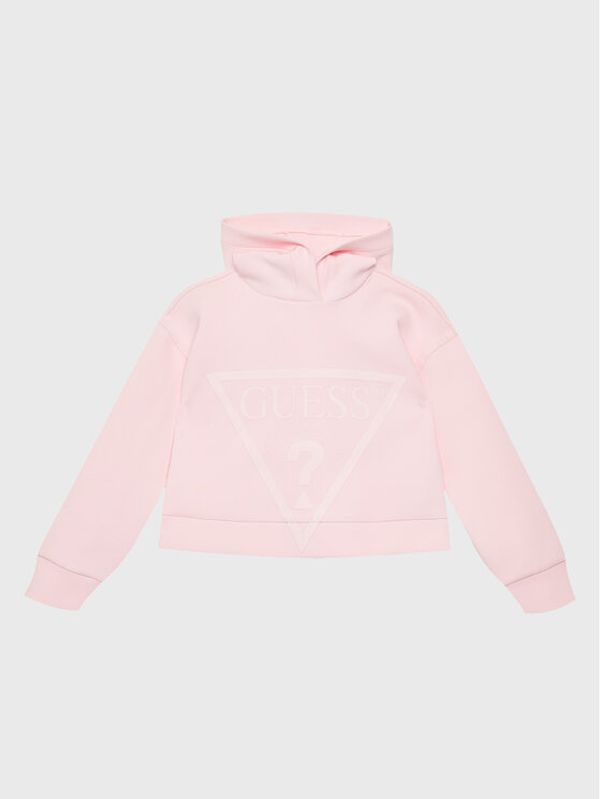 Guess Guess Суитшърт J2BQ35 FL03S Розов Relaxed Fit