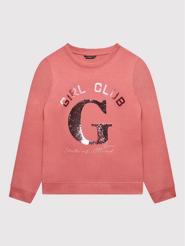 Guess Guess Суитшърт J2YQ04 KA6R0 Розов Regular Fit