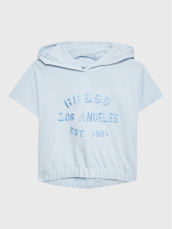 Guess Guess Суитшърт J3GQ00 KA6R3 Син Regular Fit