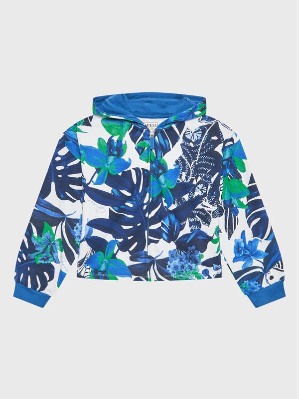 Guess Guess Суитшърт J3GQ04 KA6R3 Син Regular Fit