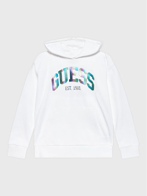 Guess Guess Суитшърт J3RQ01 KA6R0 Бял Regular Fit