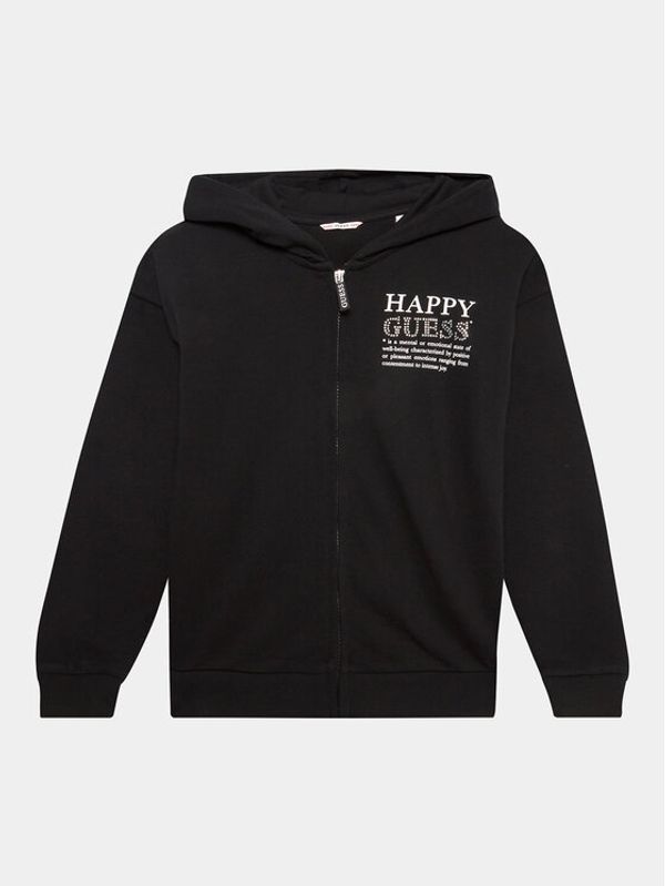 Guess Guess Суитшърт J3YQ00 KA6R4 Черен Regular Fit