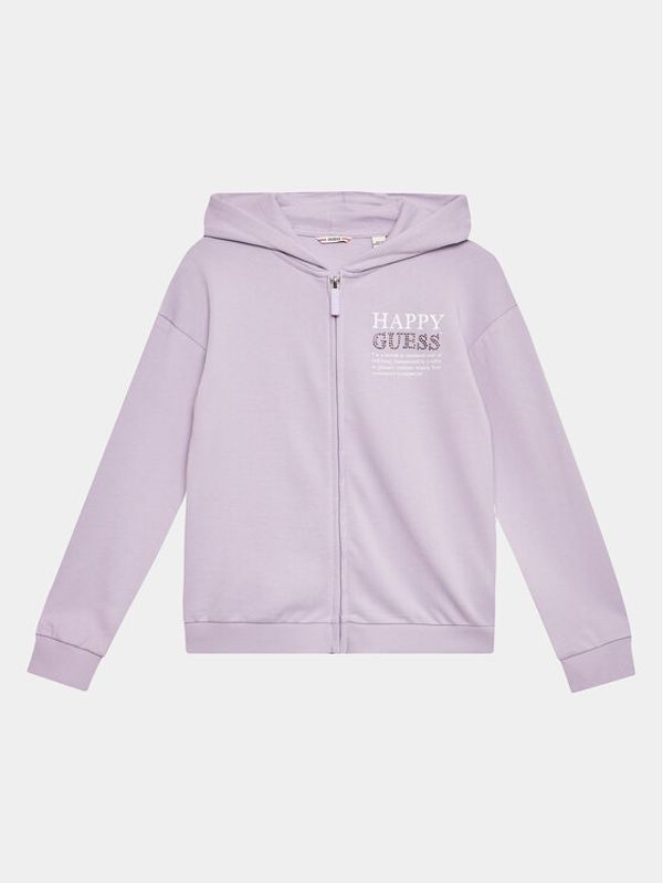 Guess Guess Суитшърт J3YQ00 KA6R4 Виолетов Regular Fit