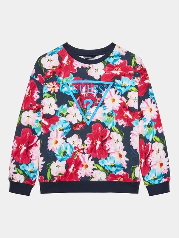 Guess Guess Суитшърт J3YQ05 KA6R3 Розов Regular Fit
