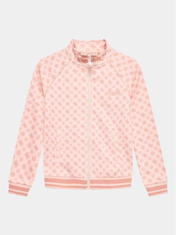 Guess Guess Суитшърт J3YQ21 KB212 Розов Regular Fit