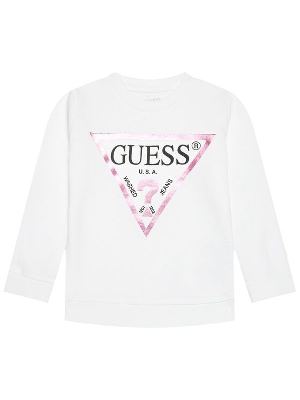 Guess Guess Суитшърт J74Q10 KAUG0 Бял Regular Fit