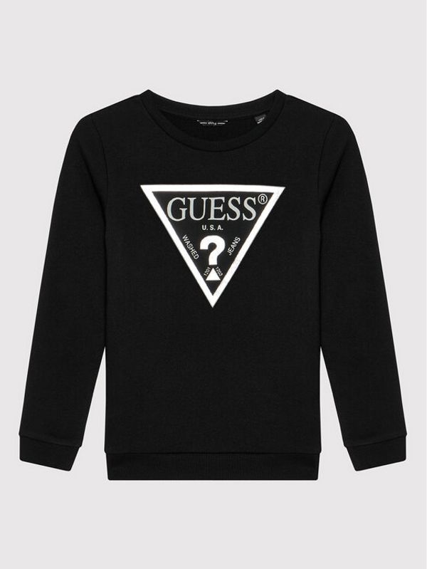 Guess Guess Суитшърт J74Q10 KAUG0 Черен Regular Fit