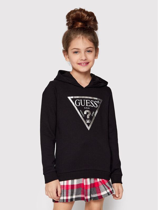 Guess Guess Суитшърт J83Q14 KAUG0 Черен Regular Fit