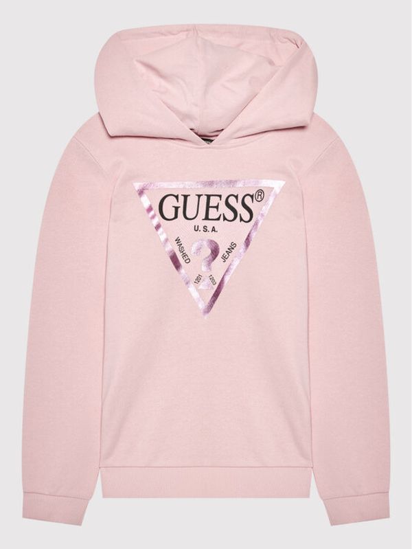 Guess Guess Суитшърт J83Q14 KAUG0 Розов Regular Fit