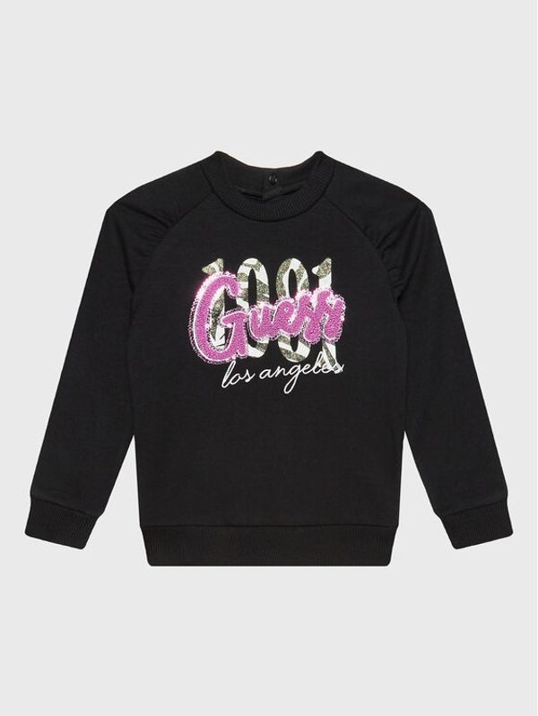 Guess Guess Суитшърт K3RQ04 KA6V0 Черен Regular Fit