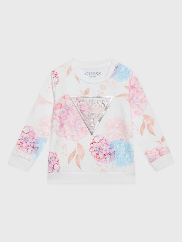 Guess Guess Суитшърт K3RQ05 KA6V3 Бял Regular Fit