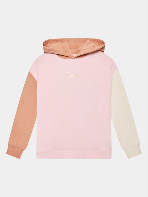 Guess Guess Суитшърт K3YQ02 KA6R3 Розов Regular Fit