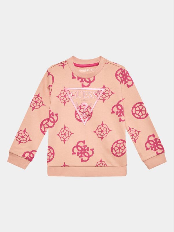 Guess Guess Суитшърт K3YQ03 KA6R3 Бежов Regular Fit