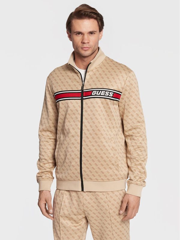 Guess Guess Суитшърт Korbin Z2BQ06 FL04Q Бежов Regular Fit