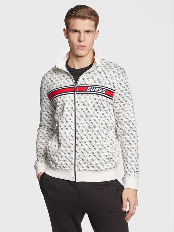 Guess Guess Суитшърт Korbin Z2BQ06 FL04Q Бял Regular Fit