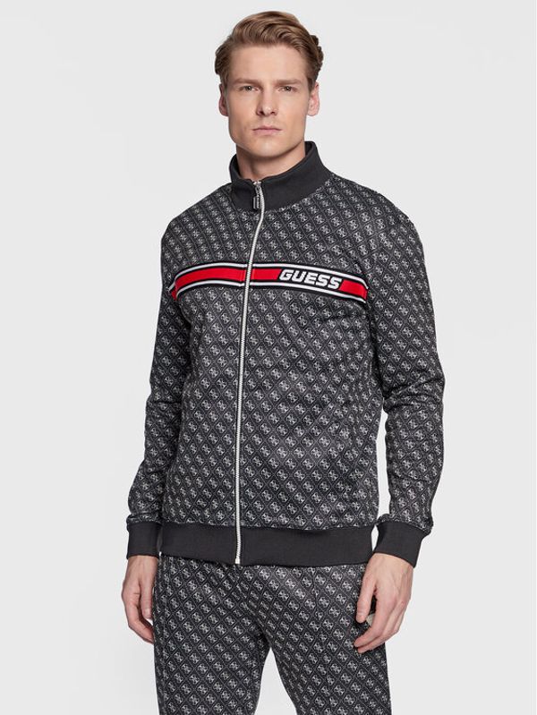 Guess Guess Суитшърт Korbin Z2BQ06 FL04Q Черен Regular Fit
