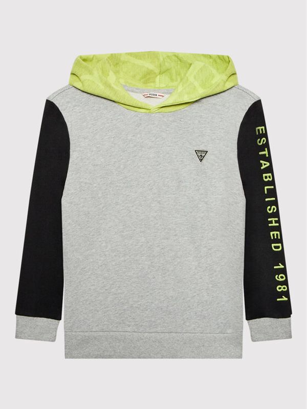 Guess Guess Суитшърт L2YQ04 KA6R0 Сив Regular Fit